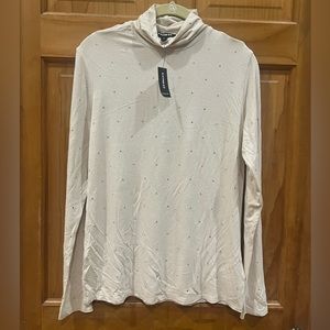 Express Jeweled Turtle Neck